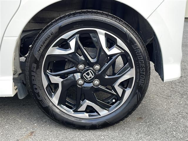 G・Lターボホンダセンシング 社外ナビ バックカメラ パドルシフト CD DVD フルセグ BT 両側パワスラ クルコン ビルトインETC LEDオートヘッドライト 革調シートカバー 後席ロールサンシェード スマートキー(37枚目)
