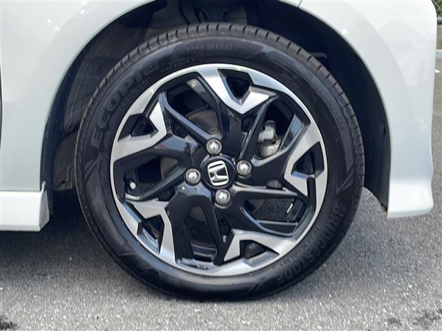 G・Lターボホンダセンシング 社外ナビ バックカメラ パドルシフト CD DVD フルセグ BT 両側パワスラ クルコン ビルトインETC LEDオートヘッドライト 革調シートカバー 後席ロールサンシェード スマートキー(39枚目)