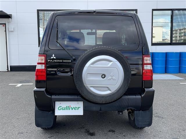 パジェロミニ ＸＲ　社外ナビＣＮ－ＲＥ０５Ｄ　フルセグＴＶ　ＣＤ／ＤＶＤ再生　Ｂｌｕｅｔｏｏｔｈオーディオ　ＳＤカード録音　ＡＭ／ＦＭラジオ　ＡＣ　キーレス　電動格納ドアミラー　レザー調シートカバー（Ｃｌａｚｚｉｏ）（34枚目）