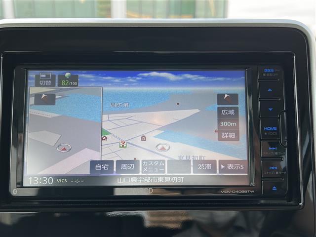 スペーシア ハイブリッドＸ　社外ＳＤナビ　両側パワスラ　レーダークルコン　ＥＴＣ　運転席シートヒーター　スマートキー　スペアキー　プッシュスタート　ＵＳＢ充電口　デュアルカメラブレーキサポート　レーン逸脱警告システム（3枚目）