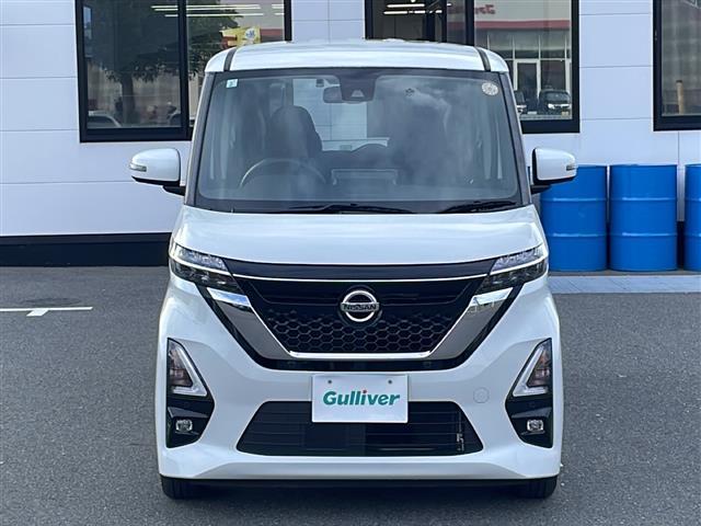 ルークス ハイウェイスター X 純正SDナビ ワンセグTV アラウンドビューモニター ETC ドラレコ プロパイロット 車線逸脱警報 ふらつき警報 インテリジェントエマージェンシーブレーキ 前方衝突予測警報 標識認識機能 純正AW(31枚目)