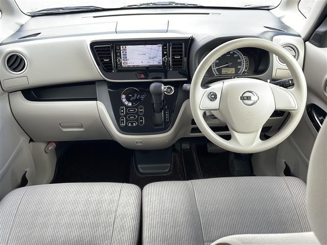 デイズルークス X 純正SDナビ フルセグテレビ Bluetooth CD/DVD AM/FM iPod USB/WALKMAN ETC 前方ドライブレコーダー 片側パワースライドドア プッシュスタート スマートキー(2枚目)