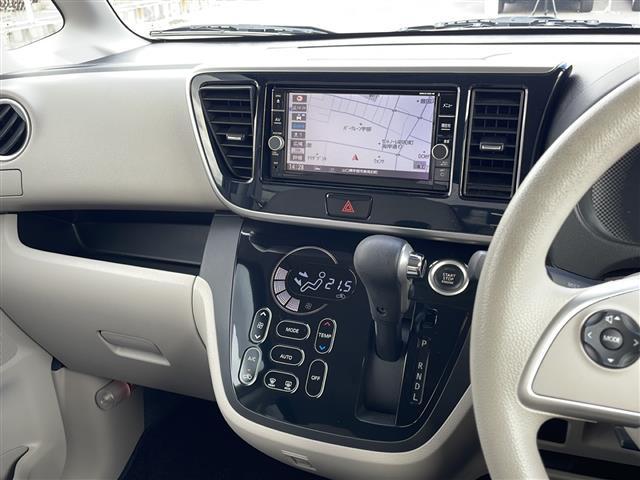 デイズルークス X 純正SDナビ フルセグテレビ Bluetooth CD/DVD AM/FM iPod USB/WALKMAN ETC 前方ドライブレコーダー 片側パワースライドドア プッシュスタート スマートキー(13枚目)