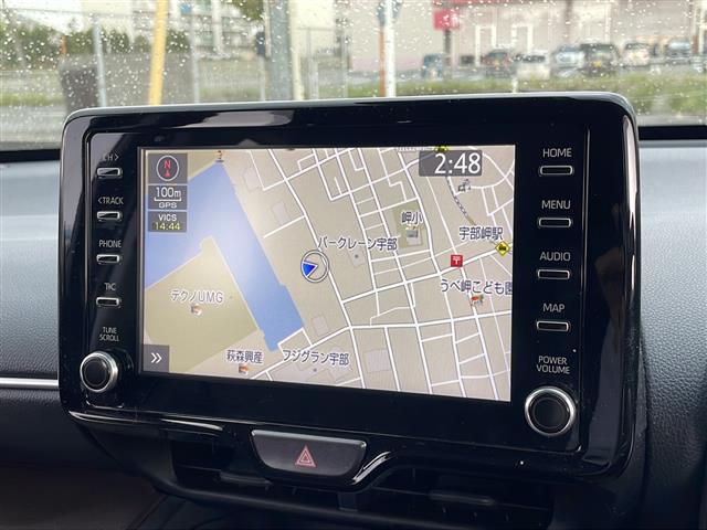 ヤリスクロス Ｚ　純正ディスプレイオーディオ　コネクティッドナビキット　フルセグＴＶ　Ｂカメラ　ＥＴＣ　Ｔｏｙｏｔａ　Ｓａｆｅｔｙ　Ｓｅｎｓｅ　レーントレーシングアシスト　レーダークルコン　ハーフレザーシート（3枚目）