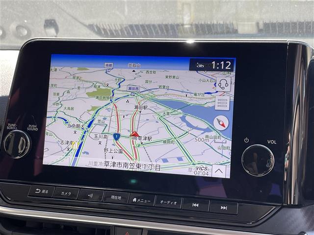 ノート X 純正9インチナビ/Bluetooth/HDMI/USB/フルセグテレビ/アラウンドビューモニター/プロパイロット/スマートルームミラー/おくだけ充電/SOSコール/ドアバイザー(3枚目)