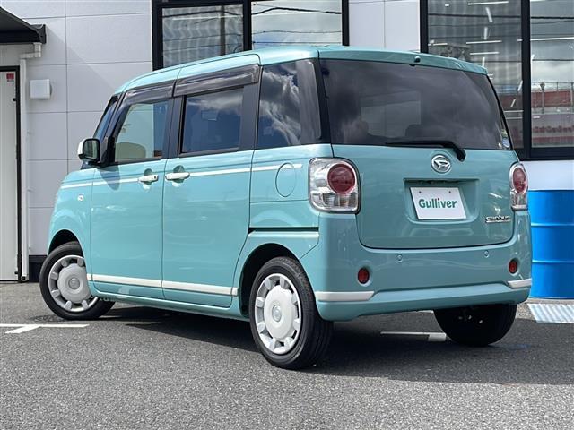 ムーヴキャンバス Gホワイトアクセントリミテッド SAIII 純正ナビ アラウンドビューモニター ETC ドライブレコーダー 両側パワースライドドア 純正フロアマット ドアバイザー スマートキー LEDヘッドランプ フォグランプ オートライト スマートアシスト(32枚目)