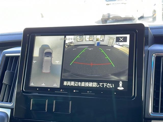 デリカD:5 P 社外9V型ナビ フルセグテレビ Bluetooth CD/DVD ETC 両側パワースライドドア アラウンドビューモニター パワーバックドア ステアリングヒーター シートヒーター パドルシフト 4WD(4枚目)