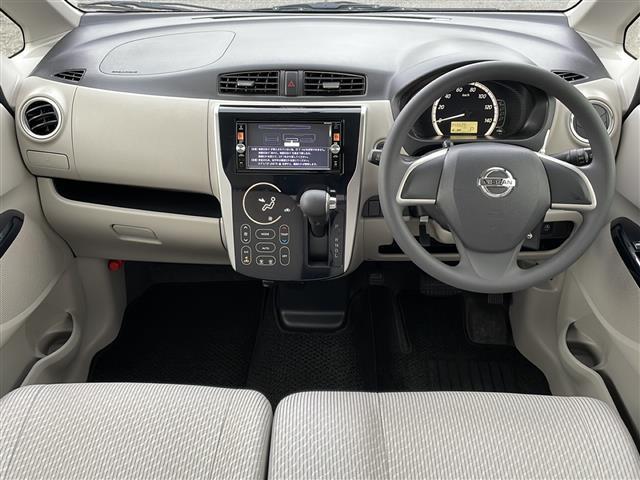 デイズ X 純正SDナビ アラウンドビューモニター フルセグTV ETC スマートキー プッシュスタート スペアキー1本 純正フロアマット アイドリングストップ ドアバイザー ドアロック連動自動格納機能(2枚目)