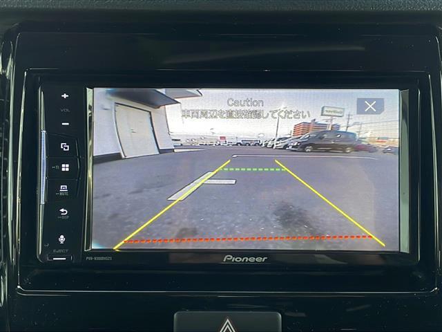 【　バックカメラ　】駐車が苦手な方でも映像で後方の安全確認もしっかり♪見えない死角の部分や距離感などモニター確認することが可能です！／／