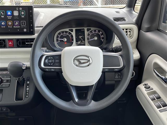 ムーヴキャンバス ストライプスＧ　ワンオーナー　純正９インチディスプレイオーディオ　両側パワードア　衝突軽減ブレーキ　Ｂｌｕｅｔｏｏｔｈ　フルセグＴＶ　前後ドラレコ　バックカメラ　ＥＴＣ　コーナーセンサー　ドリンクヒーター　シートヒー（5枚目）