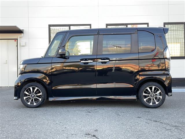 N-BOXカスタム G・Lホンダセンシング 社外SDナビ フルセグテレビ バックカメラ ETC Bluetooth プッシュスタート アイドリングストップ 純正アルミホイール14インチ LEDヘッドライト フォグランプ シートヒーター(32枚目)