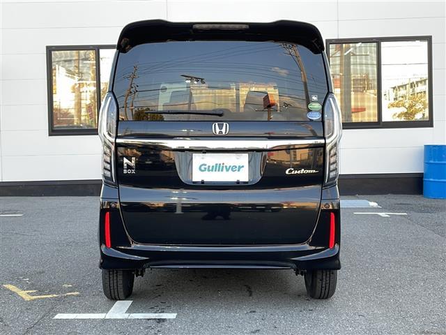 N-BOXカスタム G・Lホンダセンシング 社外SDナビ フルセグテレビ バックカメラ ETC Bluetooth プッシュスタート アイドリングストップ 純正アルミホイール14インチ LEDヘッドライト フォグランプ シートヒーター(34枚目)