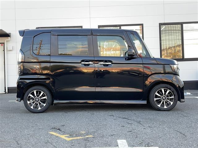 N-BOXカスタム G・Lホンダセンシング 社外SDナビ フルセグテレビ バックカメラ ETC Bluetooth プッシュスタート アイドリングストップ 純正アルミホイール14インチ LEDヘッドライト フォグランプ シートヒーター(36枚目)