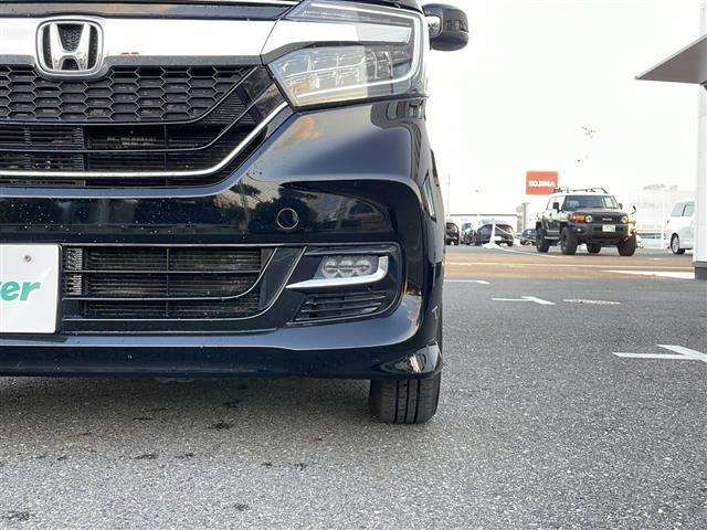 N-BOXカスタム G・Lホンダセンシング 社外SDナビ フルセグテレビ バックカメラ ETC Bluetooth プッシュスタート アイドリングストップ 純正アルミホイール14インチ LEDヘッドライト フォグランプ シートヒーター(38枚目)