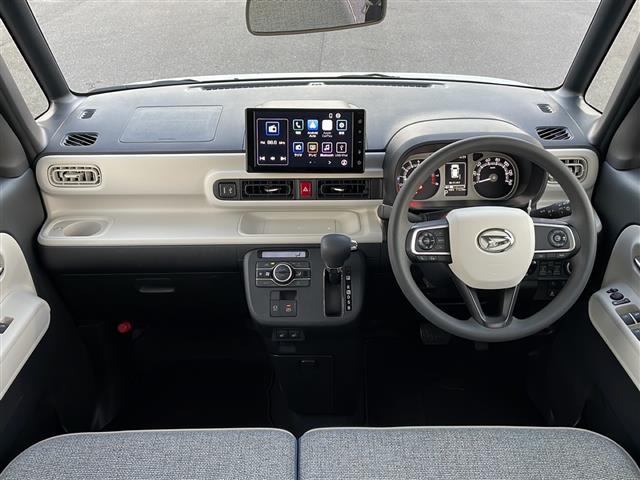 ムーヴキャンバス ストライプスＧターボ　純正９インチディスプレイオーディオ　フルセグテレビ　Ｂｌｕｅｔｏｏｔｈ　Ａｎｄｒｏｉｄ　Ａｕｔｏ　Ａｐｐｌｅ　ＣａｒＰｌａｙ　ＨＤＭＩ　両側パワスラ　ＥＴＣ　ドラレコ　ワンオーナー　スマートキー（2枚目）