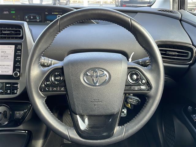 プリウス Sツーリングセレクション・ブラックエディション 純正ディスプレイオーディオ Bluetooth ETC ドライブレコーダー LEDヘッドライト Bカメラ 純正アルミホイール オートマチックハイビーム(7枚目)