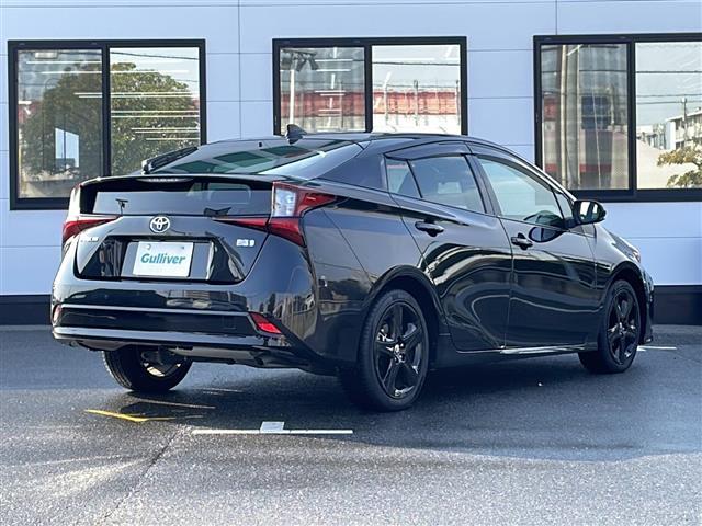 プリウス Sツーリングセレクション・ブラックエディション 純正ディスプレイオーディオ Bluetooth ETC ドライブレコーダー LEDヘッドライト Bカメラ 純正アルミホイール オートマチックハイビーム(35枚目)
