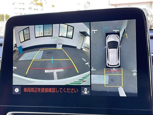 【　アラウンドビューモニター・バックモニター　】真上から見たような映像が流れ、便利かつ大変見やすく安全確認もできます！駐車が苦手な方にもオススメな便利機能です！
