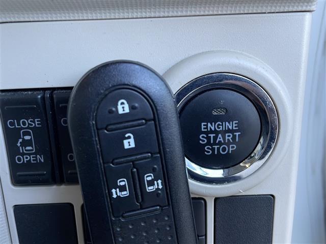 ムーヴキャンバス Ｇ　ＳＡＩＩ　社外ＳＤナビ　ワンセグＴＶ　ＥＴＣ　Ｂカメ　ドラレコ　アイドリングストップ　衝突被害軽減ブレーキ　横滑り防止装置　両側パワースライドドア　純正フロアマット　スマートキー　プッシュスタート　ドアバイザー（14枚目）