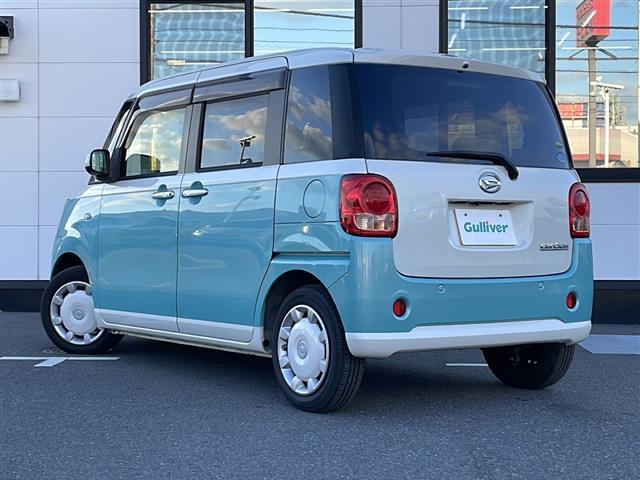 ムーヴキャンバス Ｇ　ＳＡＩＩ　社外ＳＤナビ　ワンセグＴＶ　ＥＴＣ　Ｂカメ　ドラレコ　アイドリングストップ　衝突被害軽減ブレーキ　横滑り防止装置　両側パワースライドドア　純正フロアマット　スマートキー　プッシュスタート　ドアバイザー（34枚目）