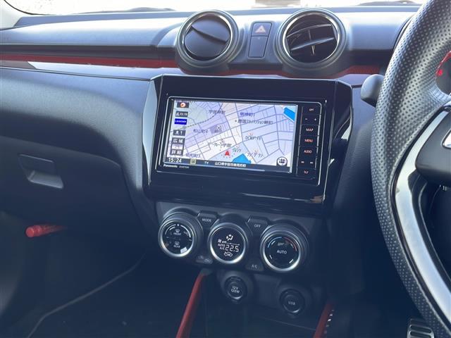 スイフトスポーツ ベースグレード ワンオーナー 純正ナビ パノラミックビューモニター スズキセーフティサポート シートヒーター レーンキープアシスト ドライブレコーダー ETC 純正LEDヘッドライト フルセグテレビ スマートキー(16枚目)