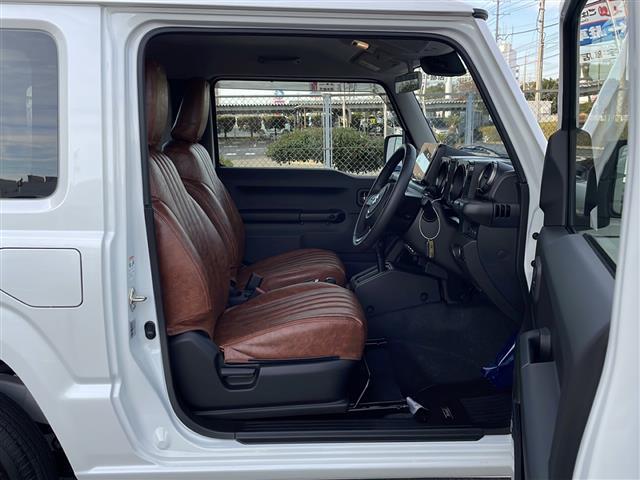 ジムニー ＸＣ　社外ディスプレイオーディオ　ａｐｐｌｅｃａｒｐｌａｙ　ａｎｄｒｏｉｄａｕｔｏ　スズキセーフティ　デュアルセンサーブレーキサポート　誤発進抑制機能　車線逸脱警報　ふらつき警報　先行車発進お知らせ機能（22枚目）