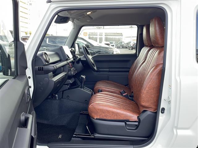 ジムニー ＸＣ　社外ディスプレイオーディオ　ａｐｐｌｅｃａｒｐｌａｙ　ａｎｄｒｏｉｄａｕｔｏ　スズキセーフティ　デュアルセンサーブレーキサポート　誤発進抑制機能　車線逸脱警報　ふらつき警報　先行車発進お知らせ機能（24枚目）
