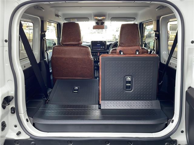 ジムニー ＸＣ　社外ディスプレイオーディオ　ａｐｐｌｅｃａｒｐｌａｙ　ａｎｄｒｏｉｄａｕｔｏ　スズキセーフティ　デュアルセンサーブレーキサポート　誤発進抑制機能　車線逸脱警報　ふらつき警報　先行車発進お知らせ機能（27枚目）