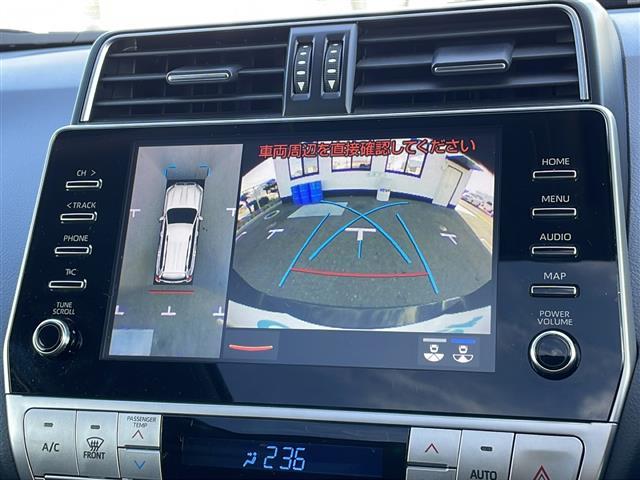 ランドクルーザープラド ＴＸ　Ｌパッケージ　マットブラックエディション　純正ディスプレイオーディオ　Ｍｉｒａｃａｓｔ　アラウンドビューモニター　ＥＴＣ　ドラレコ　ナビキッド　Ｔｏｙｏｔａ　Ｓａｆｅｔｙ　Ｓｅｎｓｅ　プリクラッシュセーフティ　レーンディパーチャーアラート（4枚目）