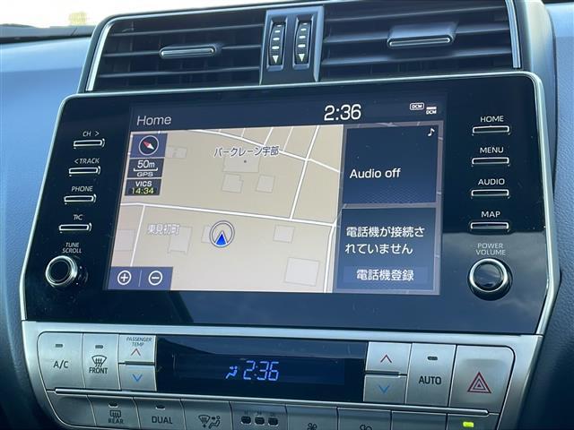 ランドクルーザープラド ＴＸ　Ｌパッケージ　マットブラックエディション　純正ディスプレイオーディオ　Ｍｉｒａｃａｓｔ　アラウンドビューモニター　ＥＴＣ　ドラレコ　ナビキッド　Ｔｏｙｏｔａ　Ｓａｆｅｔｙ　Ｓｅｎｓｅ　プリクラッシュセーフティ　レーンディパーチャーアラート（5枚目）