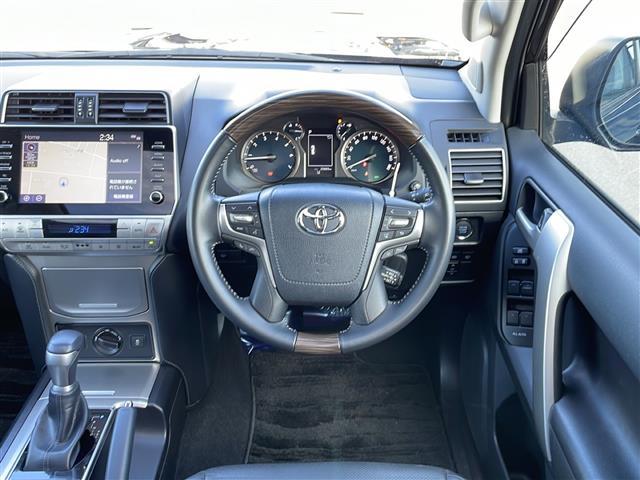 ランドクルーザープラド ＴＸ　Ｌパッケージ　マットブラックエディション　純正ディスプレイオーディオ　Ｍｉｒａｃａｓｔ　アラウンドビューモニター　ＥＴＣ　ドラレコ　ナビキッド　Ｔｏｙｏｔａ　Ｓａｆｅｔｙ　Ｓｅｎｓｅ　プリクラッシュセーフティ　レーンディパーチャーアラート（10枚目）