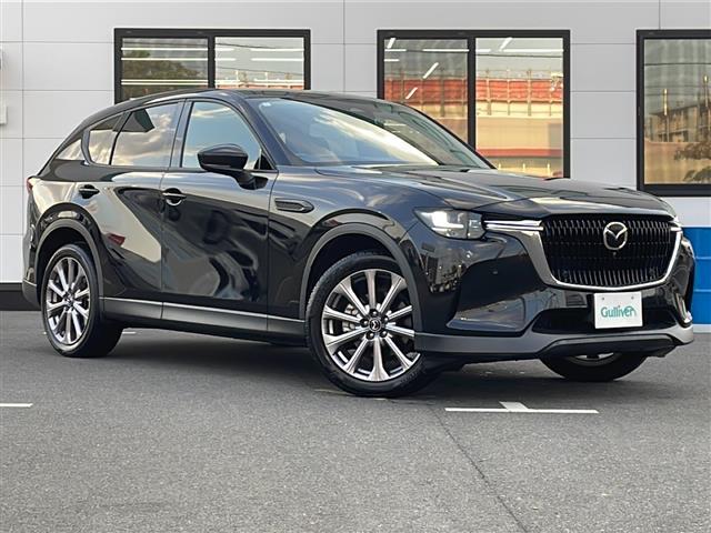 CX-60 XD Lパッケージ ワンオーナー 純正SDナビ フルセグテレビ Bluetooth アラウンドビューモニター ブラインドスポットモニター ETC ドライブレコーダー 純正フロアマット 20インチ純正アルミホイール 記録簿(30枚目)