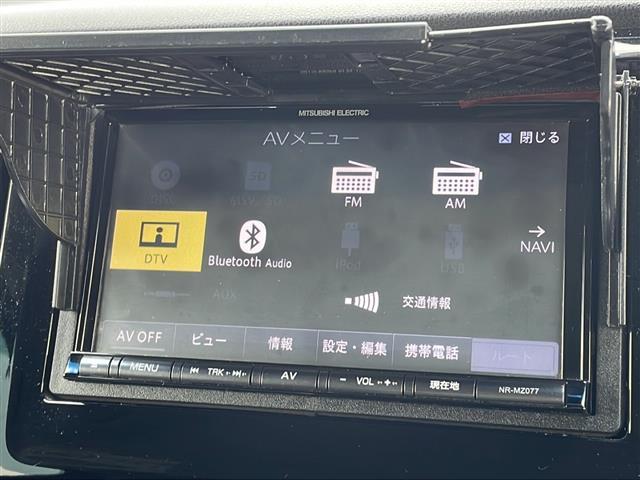 N-WGN G・Lパッケージ 社外SDナビ フルセグTV DVD再生機能有 AM/FM バックカメラ ビルトインETC 横滑り防止装置 純正フロアマット スマートキー プッシュスタート スペアキー1本 USB入力端子 ドアバイザー(3枚目)