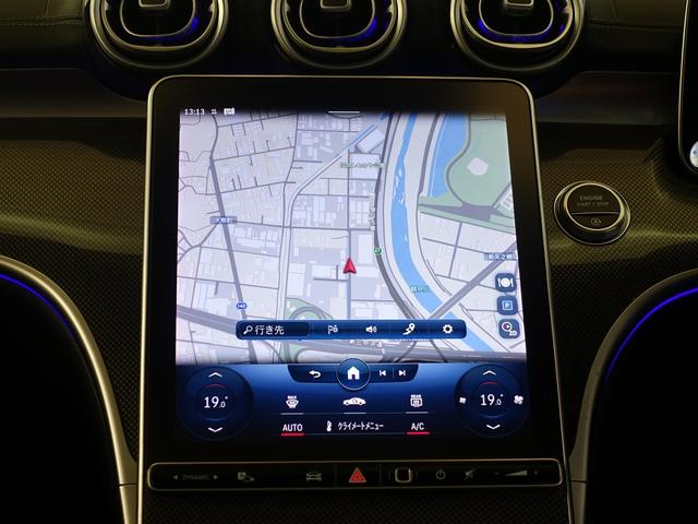 Ｃクラスステーションワゴン Ｃ２００　ステーションワゴン　アバンギャルド　ＡＭＧライン　ベーシックパッケージ　Ｂｌｕｅｔｏｏｔｈ接続　ＥＴＣ　ＬＥＤヘッドライト　ＴＶ　アイドリングストップ　クルーズコントロール　コネクテッド機能　サイドカメラ　サンルーフ・ガラスルーフ　シートヒーター（10枚目）