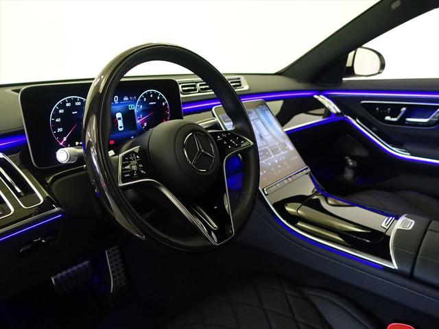 Ｓクラス Ｓ５００　４ＭＡＴＩＣ　ロング　ＡＭＧライン　リアコンフォートパッケージ　Ｂｌｕｅｔｏｏｔｈ接続　ＥＴＣ　ＬＥＤヘッドライト　ＴＶ　アイドリングストップ　オットマン　クルーズコントロール　コネクテッド機能　サイドカメラ　サンルーフ・ガラスルーフ（19枚目）