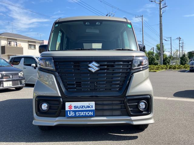 スペーシアベース ＸＦ　２型　ナビ　Ｐスライド　追従機能ＡＣＣ　ルーフレール　Ｂｌｕｅｔｏｏｔｈ対応ナビ　後席右側パワースライドドア　アダプティブクルーズコントロール　衝突被害軽減システム　ＬＥＤヘッドランプ　ＵＳＢ電源ソケット　シートヒーター　１４インチアルミ　ルーフレール（8枚目）