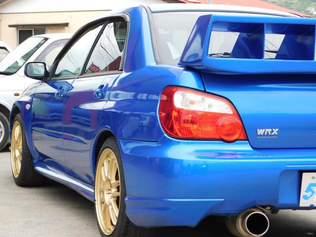 ＷＲＸ　ＳＴｉ　６速マニュアル　ＷＲＣレプリカ大型リヤスポイラー　レイズ１７インチアルミホイール　ＥＴＣ　メモリーナビ　ドライブレコーダー　社外マフラ　ＳＴｉフォグカバー(27枚目)