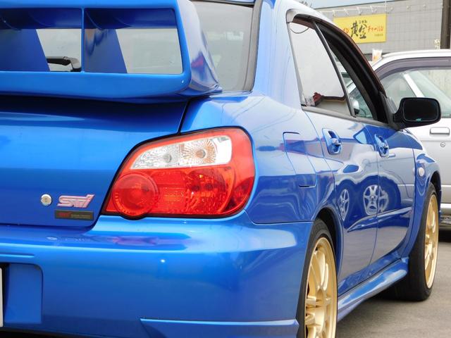 インプレッサ ＷＲＸ　ＳＴｉ　６速マニュアル　ＷＲＣレプリカ大型リヤスポイラー　レイズ１７インチアルミホイール　ＥＴＣ　メモリーナビ　ドライブレコーダー　社外マフラ　ＳＴｉフォグカバー（29枚目）