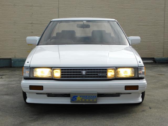 マークII グランデ　オートマ　Ｆ車高調　純正フロントリップ　ロンシャン８ｊ９ｊ１４インチ　社外マフラー　社外ステアリング　ＫＥＮＷＯＯＤスピーカー　カロッツェリアナビ　地デジ　Ｂｌｕｅｔｏｏｔｈ　ＥＴＣ（5枚目）