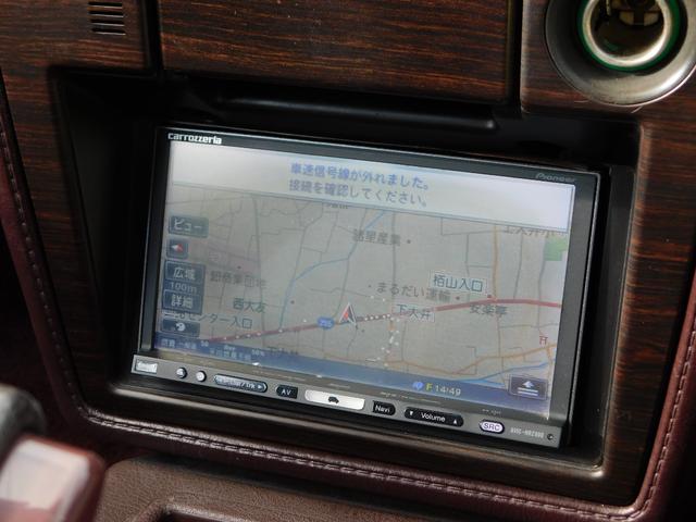 マークII グランデ　オートマ　Ｆ車高調　純正フロントリップ　ロンシャン８ｊ９ｊ１４インチ　社外マフラー　社外ステアリング　ＫＥＮＷＯＯＤスピーカー　カロッツェリアナビ　地デジ　Ｂｌｕｅｔｏｏｔｈ　ＥＴＣ（14枚目）