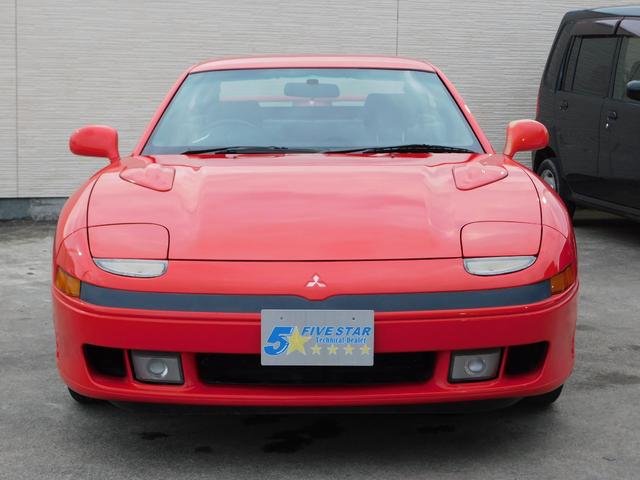 GTO ツインターボ 5MT 走行14,900km アクティブエアロ 純正16インチAW フォグランプ リヤガーニッシュMITUBISI(2枚目)