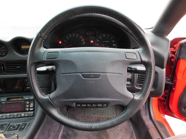 GTO ツインターボ 5MT 走行14,900km アクティブエアロ 純正16インチAW フォグランプ リヤガーニッシュMITUBISI(3枚目)