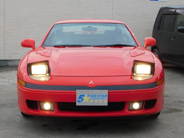 GTO ツインターボ 5MT 走行14,900km アクティブエアロ 純正16インチAW フォグランプ リヤガーニッシュMITUBISI(5枚目)