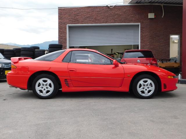 GTO ツインターボ 5MT 走行14,900km アクティブエアロ 純正16インチAW フォグランプ リヤガーニッシュMITUBISI(7枚目)