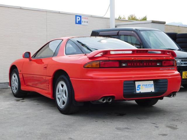 GTO ツインターボ 5MT 走行14,900km アクティブエアロ 純正16インチAW フォグランプ リヤガーニッシュMITUBISI(9枚目)