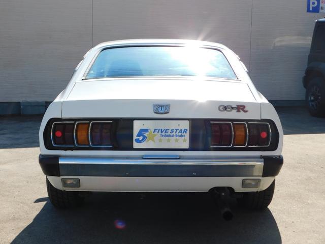 ギャランＧＴＯ ＧＳＲ　５ＭＴ　Ｆ車高調　レース用リーフ　社外タコ足　ＦＧＫマフラー　Ｗｅｄｓレーシングフォージ１３インチＡＷ　オーバーフェンダー　社外ステアリング　社外ドアミラー（10枚目）