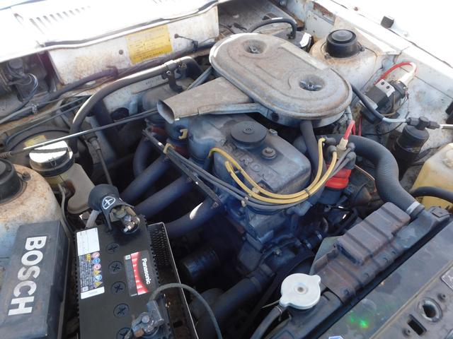 ギャランＧＴＯ ＧＳＲ　５ＭＴ　Ｆ車高調　レース用リーフ　社外タコ足　ＦＧＫマフラー　Ｗｅｄｓレーシングフォージ１３インチＡＷ　オーバーフェンダー　社外ステアリング　社外ドアミラー（16枚目）