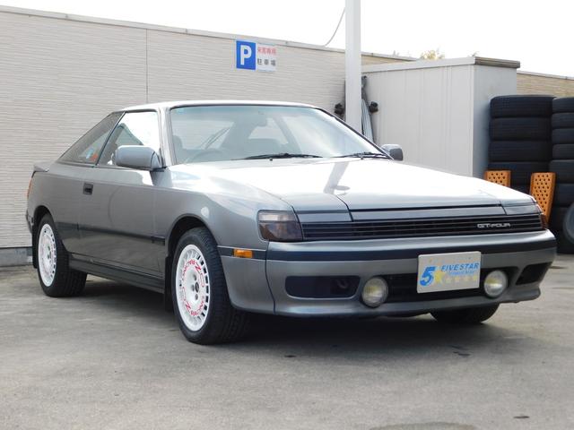 セリカ ＧＴ－ＦＯＵＲ　４ＷＤ　５ＭＴ　ＯＺラリー１５インチＡＷ　ＭＯＭＯステアリング　前後タワーバー　アルミラジエター　カロッツェリアオーディオ（4枚目）