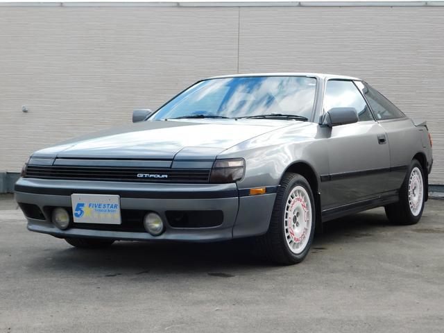 セリカ ＧＴ－ＦＯＵＲ　４ＷＤ　５ＭＴ　ＯＺラリー１５インチＡＷ　ＭＯＭＯステアリング　前後タワーバー　アルミラジエター　カロッツェリアオーディオ（6枚目）