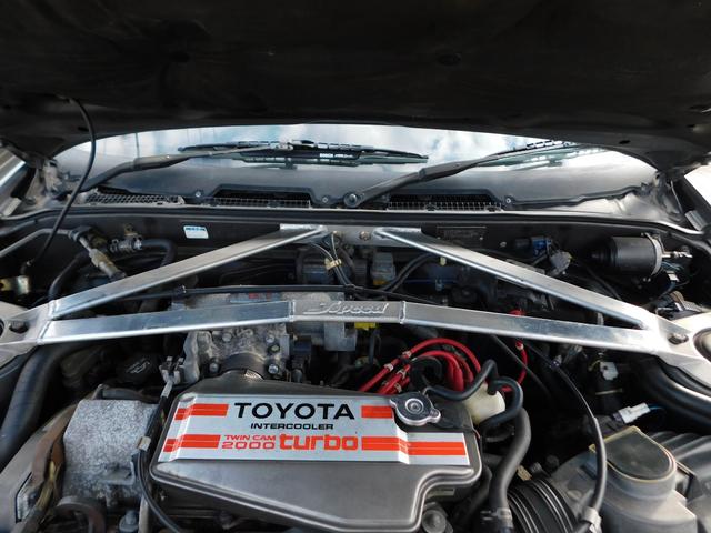 セリカ ＧＴ－ＦＯＵＲ　４ＷＤ　５ＭＴ　ＯＺラリー１５インチＡＷ　ＭＯＭＯステアリング　前後タワーバー　アルミラジエター　カロッツェリアオーディオ（16枚目）